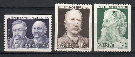 Znaczek Szwecja 1973 Mi 833-835 Czyste **