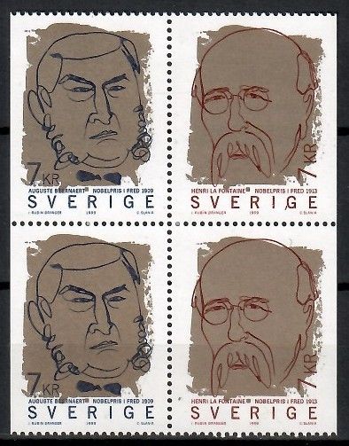 Znaczek Szwecja 1999 Mi 2141-2142 Czyste **