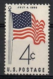 Znaczek USA 1960 Mi 783 Czyste **