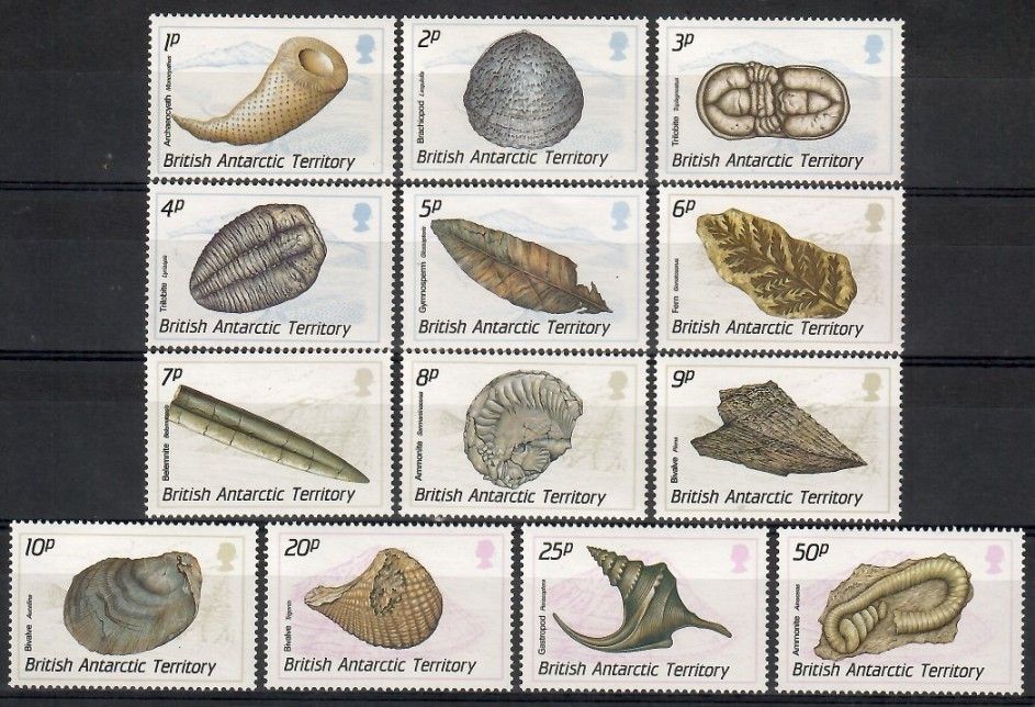 Znaczek Brytyjskie Terytorium Antarktyczne 1990 Mi 156-168 Czyste **
