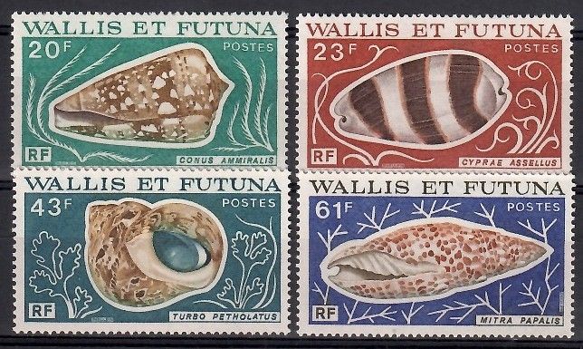 Znaczek Wallis et Futuna 1976 Mi 279-282 Czyste **