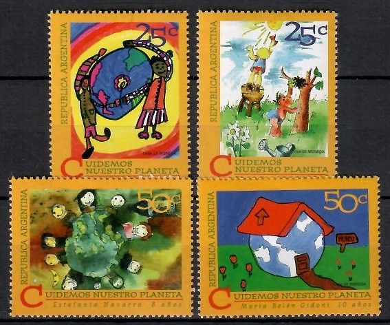Znaczek Argentyna 1994 Mi 2225-2228 Czyste **