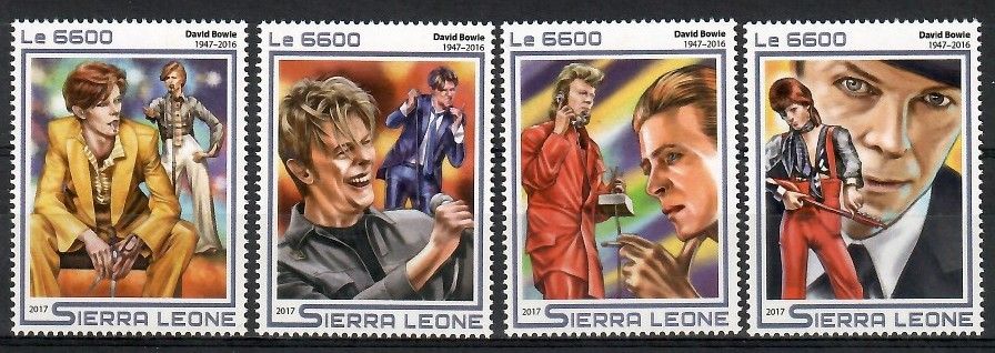 Znaczek Sierra Leone 2017 Mi 8451-8454 Czyste **