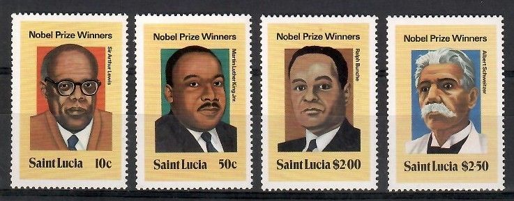 Znaczek Saint Lucia 1980 Mi 494-497 Czyste **