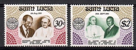 Znaczek Saint Lucia 1979 Mi 454+457 Czyste **