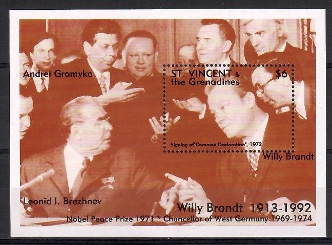 Znaczek Saint Vincent i Grenadyny 1993 Mi bl 283 Czyste **