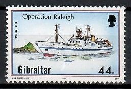 Znaczek Gibraltar 1988 Mi 559 Czyste **