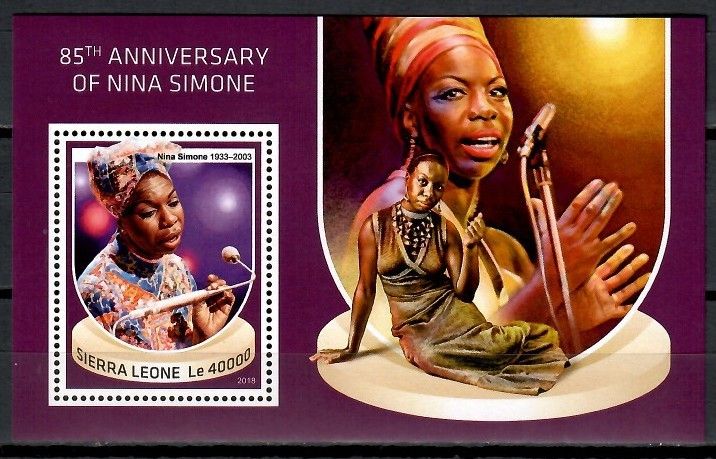 Znaczek Sierra Leone 2018 Mi bl 1532 Czyste **