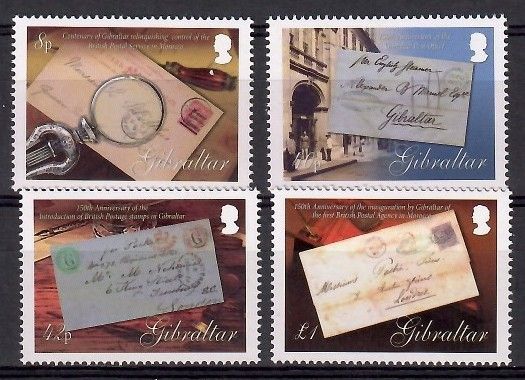 Znaczek Gibraltar 2007 Mi 1214-1217 Czyste **