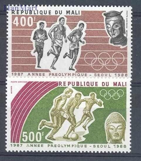 Znaczek Mali 1987 Mi 1094-1095 Czyste **