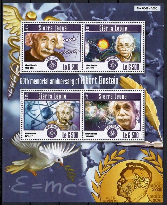 Znaczek Sierra Leone 2015 Mi ark 6294-6297 Czyste **