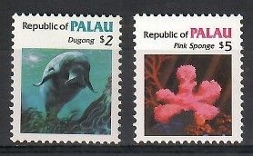 Znaczek Palau 1984 Mi 59-60 Czyste **