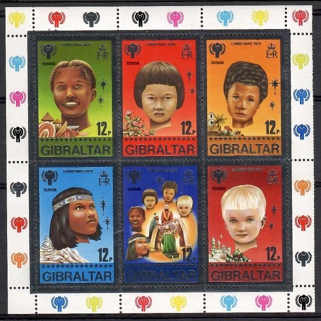 Znaczek Gibraltar 1979 Mi bl 6 Czyste **