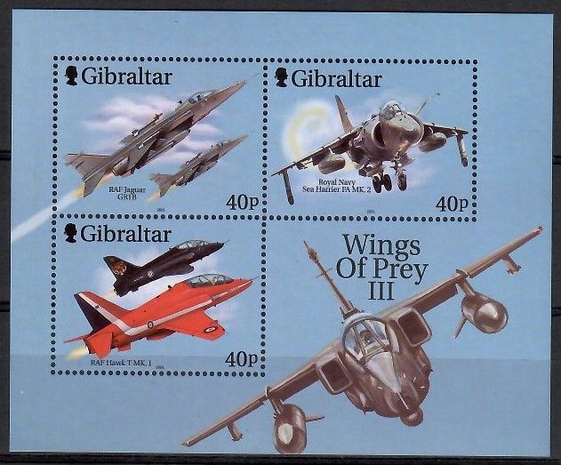 Znaczek Gibraltar 2001 Mi bl 46 Czyste **