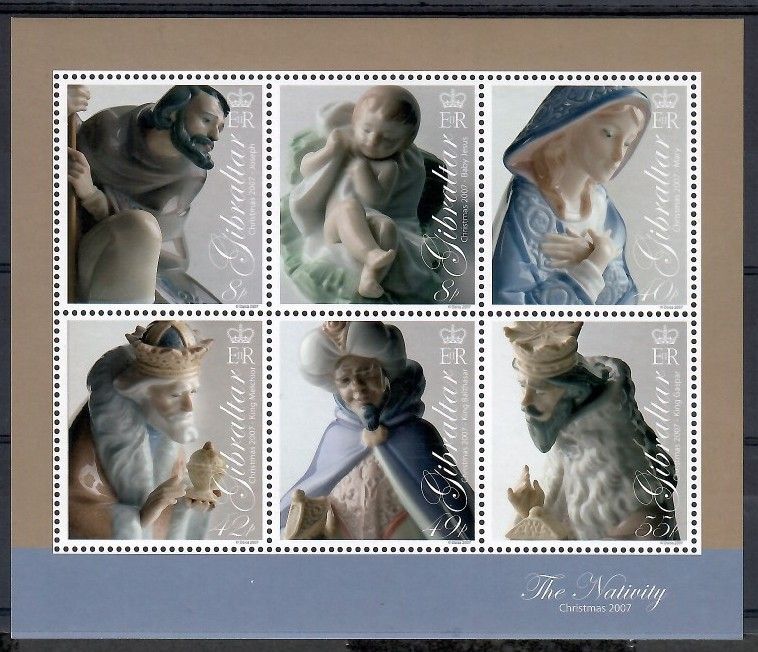 Znaczek Gibraltar 2007 Mi bl 82 Czyste **