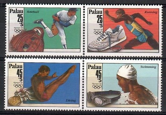 Znaczek Palau 1988 Mi 245-248 Czyste **