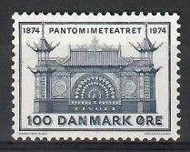 Znaczek Dania 1974 Mi 563 Czyste **