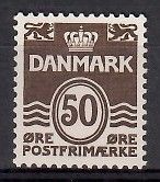 Znaczek Dania 1974 Mi 572 Czyste **