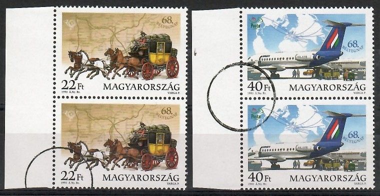 Znaczek Węgry 1995 Mi spe 4358-4359 Czyste **