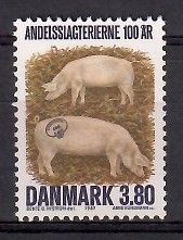 Znaczek Dania 1987 Mi 898 Czyste **