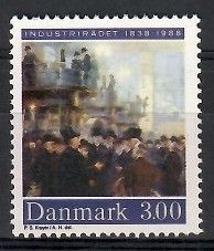 Znaczek Dania 1988 Mi 924 Czyste **