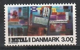 Znaczek Dania 1988 Mi 926 Czyste **
