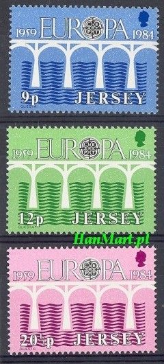 Znaczek Jersey 1984 Mi 320-322 Czyste **