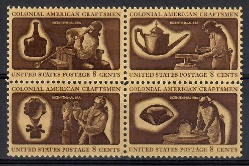 Znaczek USA 1972 Mi 1069-1072 Czyste **