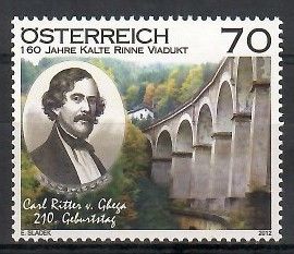 Znaczek Austria 2012 Mi 2973 Czyste **