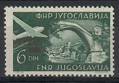Znaczek Jugosławia 1951 Mi 653 Czyste **