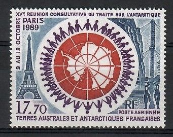 Znaczek TAAF 1989 Mi 258 Czyste **