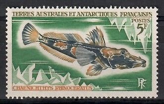 Znaczek TAAF 1971 Mi 60 Czyste **