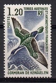 Znaczek TAAF 1976 Mi 107 Czyste **