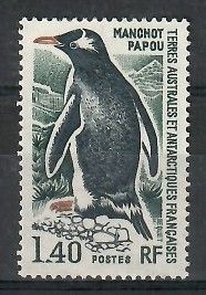 Znaczek TAAF 1976 Mi 108 Czyste **