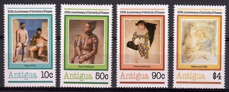 Znaczek Antigua i Barbuda 1981 Mi 623-626 Czyste **