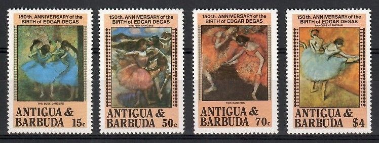 Znaczek Antigua i Barbuda 1984 Mi 809-812 Czyste **