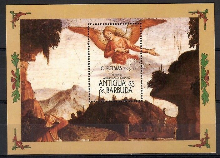 Znaczek Antigua i Barbuda 1985 Mi bl 104 Czyste **