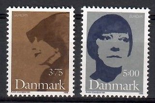 Znaczek Dania 1996 Mi 1124-1125 Czyste **