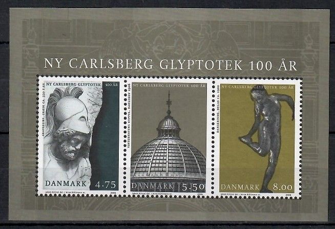 Znaczek Dania 2006 Mi bl 28 Czyste **