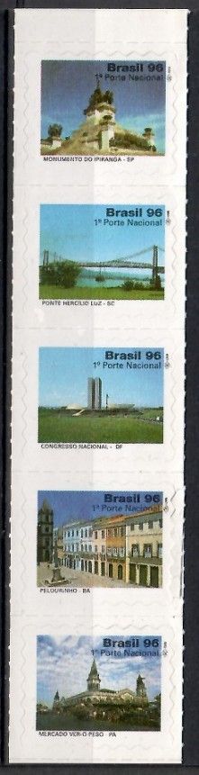 Znaczek Brazylia 1996 Mi 2729-2733 Czyste **