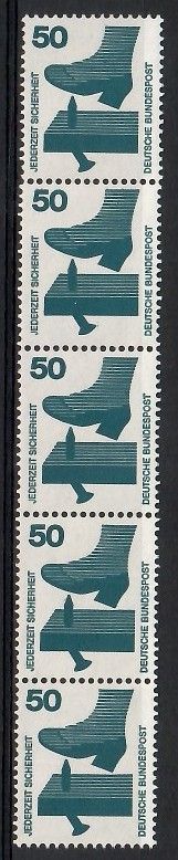 Znaczek Niemcy 1971 Mi rol700d Czyste **
