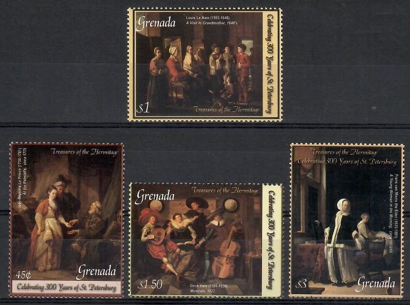 Znaczek Grenada 2003 Mi 5343-5346 Czyste **