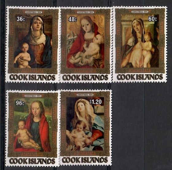 Znaczek Wyspy Cooka 1984 Mi 1023-1027 Czyste **