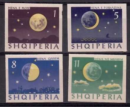 Znaczek Albania 1964 Mi 844-847 Czyste **