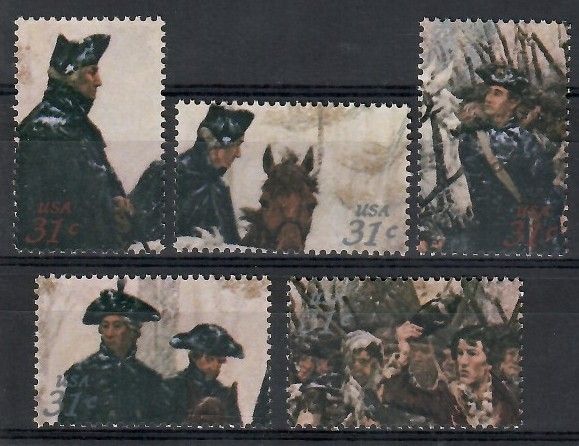 Znaczek USA 1976 Mi 1272-1276 Czyste **
