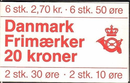 Znaczek Dania 1984 Mi mh 33 Czyste **