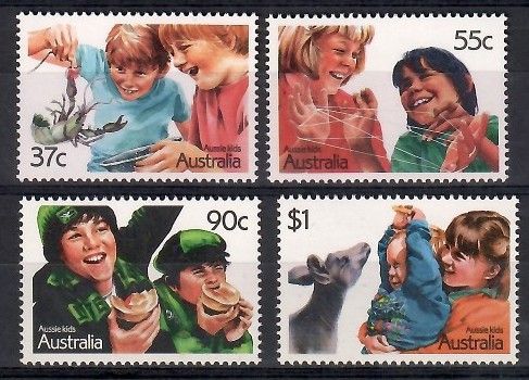 Znaczek Australia 1987 Mi 1055-1058 Czyste **