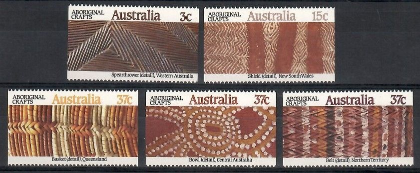 Znaczek Australia 1987 Mi 1062-1066 Czyste **