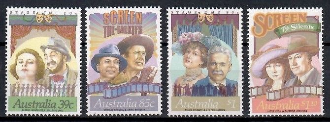 Znaczek Australia 1989 Mi 1157-1160A Czyste **