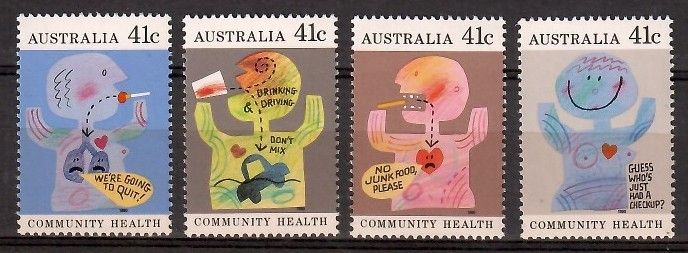 Znaczek Australia 1990 Mi 1193-1196 Czyste **